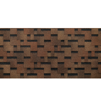 Лабиринт Светло-коричневый 2,5мм, 3м2 гибкая черепица  Деке Eurasia