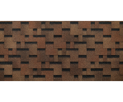 Лабиринт Светло-коричневый 2,5мм, 3м2 гибкая черепица  Деке Евразия