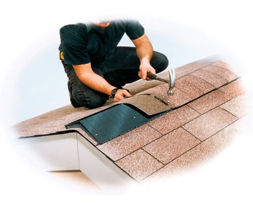 Коньковый аэратор кровельный ТН черный,  шт