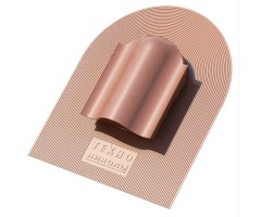 Аэратор кровельный  ТН коричневый, шт.