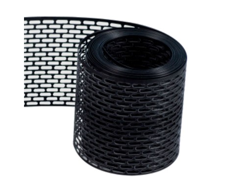 Вентиляционная лента ПВХ черная, 5м