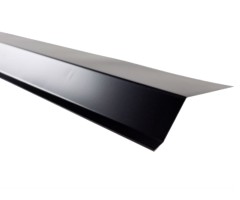 Планка карнизная  RAL 9005 черный, 2м,  ТН, шт.