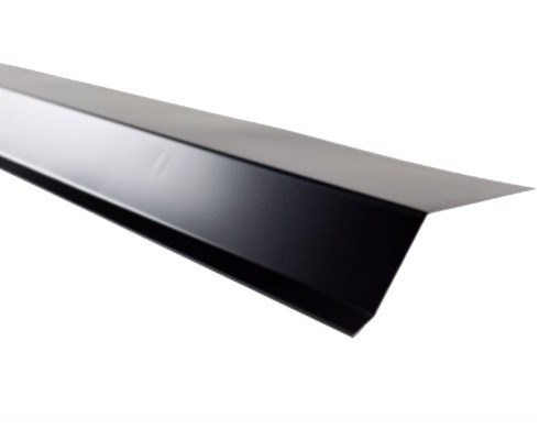 Планка карнизная  RAL 9005 черный, ТН, шт.