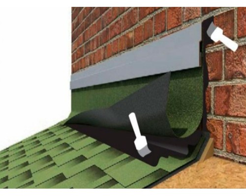 Планка примыкания  RAL 7024 темно-серый, ТН, шт.