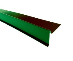 Планка торцевая  RAL 6005 зеленый, 2м,  ТН, шт.