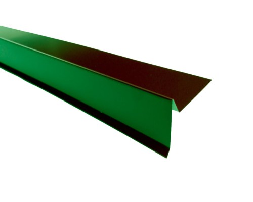 Планка торцевая  RAL 6005 зеленый, ТН, шт.