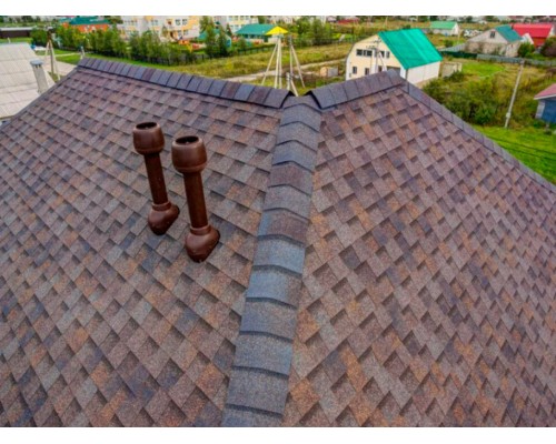 Вентиляционый выход  D110 черный, ТН, шт.