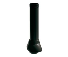 Вентиляционый выход  D110 черный, ТН, шт.