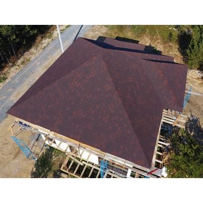 Шеффилд Бисквит 3,1мм, 3м2 гибкая черепица  Деке Premium