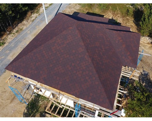 Шеффилд Бисквит 3,1мм, 3м2 гибкая черепица  Деке Premium