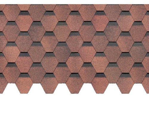 Шеффилд Кофе 3,1мм, 3м2 гибкая черепица  Деке Premium