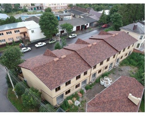 Шеффилд Кофе 3,1мм, 3м2 гибкая черепица  Деке Premium