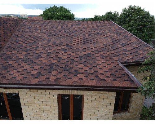 Шеффилд Кофе 3,1мм, 3м2 гибкая черепица  Деке Premium