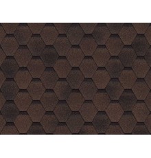 Оптима Соната Коричневый 2,7мм, 3м2 гибкая черепица ТН ШИНГЛАС