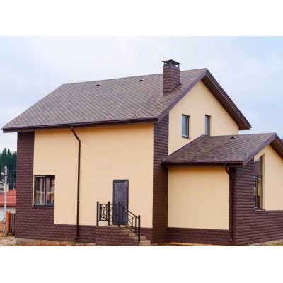 Соната Финская Коричневый 2,7мм, 3м2 гибкая черепица ТН SHINGLAS