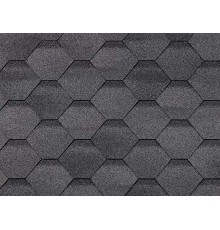 Соната Оптима Серый  2,7мм, 3м2 гибкая черепица ТН ШИНГЛАС