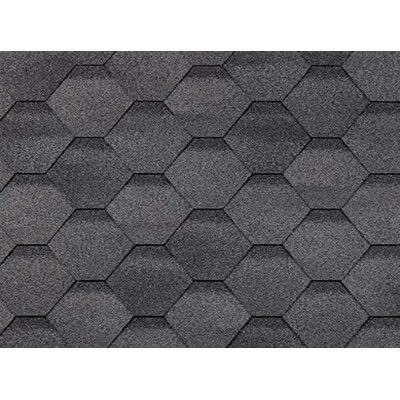 Соната Финская Серый  2,7мм, 3м2 гибкая черепица ТН SHINGLAS