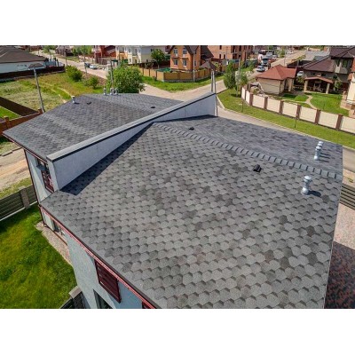 Соната Финская Серый  2,7мм, 3м2 гибкая черепица ТН SHINGLAS