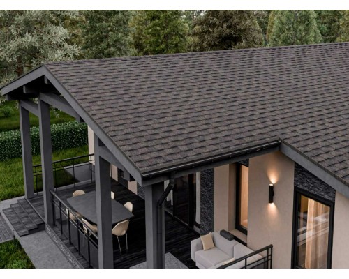 Блюз Чикаго 2,9мм, 2м2 гибкая черепица ТН SHINGLAS