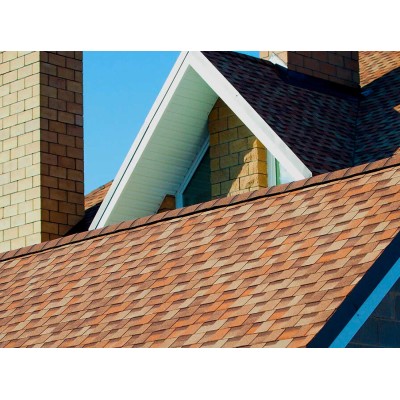 Джаз Терра  3мм, 2м2 гибкая черепица ТН SHINGLAS