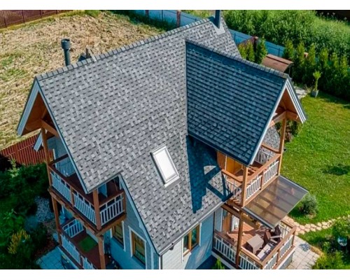 Кантри Аляска 3мм, 2,6м2 гибкая черепица ТН SHINGLAS