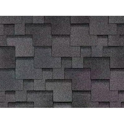 Финская Аккорд Серый  2,7мм, 3м2 гибкая черепица ТН ШИНГЛАС