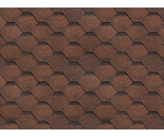 Финская Соната Коричневый  2,7мм, 3м2 гибкая черепица ТН 