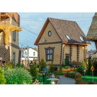 Финская Соната Коричневый  2,7мм, 3м2 гибкая черепица ТН 