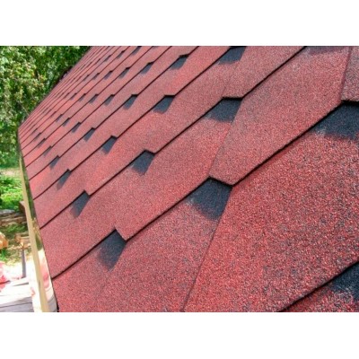 Финская Соната  Красный 2,7мм, 3м2 гибкая черепица ТН 