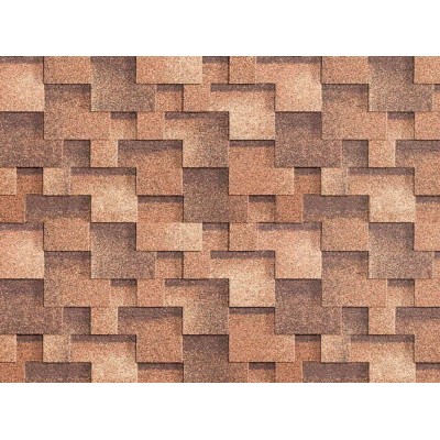 Фокстрот  Сандал 3мм, 3м2 гибкая черепица ТН ШИНГЛАС