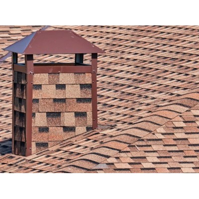 Кантри Бронза  2,7мм, 2,6м2 гибкая черепица ТН ШИНГЛАС