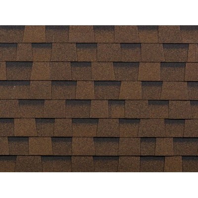 Кантри Коричневый  2,7мм, 2,6м2 гибкая черепица ТН ШИНГЛАС