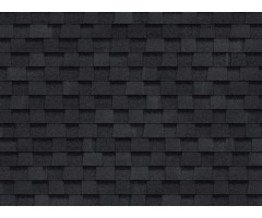 Фазенда Черный  2,5мм, 2,6м2 гибкая черепица ТН ШИНГЛАС