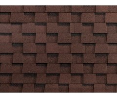 Фазенда Коричневый  2,5мм, 2,6м2 гибкая черепица ТН ШИНГЛАС