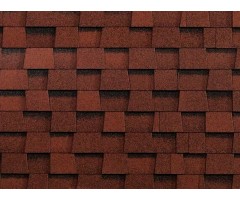 Фазенда Красный  2,5мм, 2,6м2 гибкая черепица ТН ШИНГЛАС