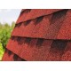 Фазенда Красный  2,5мм, 2,6м2 гибкая черепица ТН ШИНГЛАС