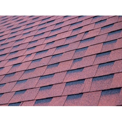 Фазенда Красный  2,5мм, 2,6м2 гибкая черепица ТН ШИНГЛАС