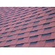 Фазенда Красный  2,5мм, 2,6м2 гибкая черепица ТН ШИНГЛАС