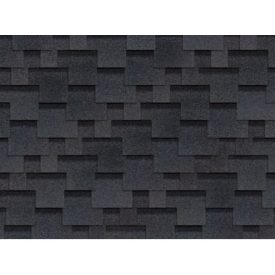 Оптима Аккорд Серый 2,4мм, 3м2 гибкая черепица ТН ШИНГЛАС