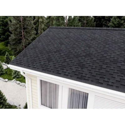 Оптима Аккорд Серый 2,4мм, 3м2 гибкая черепица ТН ШИНГЛАС