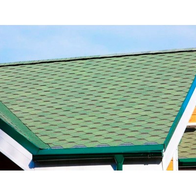 Оптима Зеленый  2,4мм, 3м2 гибкая черепица ТН ШИНГЛАС - снято с производства