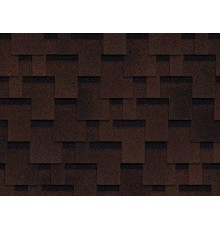 Оптима Аккорд Коричневый 2,4мм, 3м2 гибкая черепица ТН ШИНГЛАС