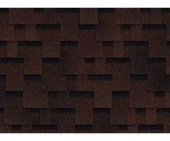 Оптима Аккорд Коричневый 2,4мм, 3м2 гибкая черепица ТН ШИНГЛАС