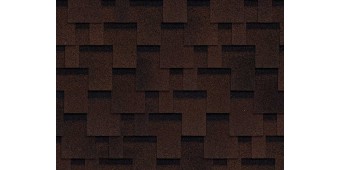 Оптима Аккорд Коричневый 2,4мм, 3м2 гибкая черепица ТН ШИНГЛАС