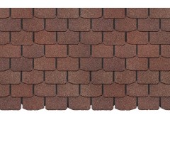 Цюрих Арахис 3,1мм, 3,1м2 гибкая черепица  Деке Premium 