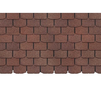 Цюрих Арахис 3,1мм, 3,1м2 гибкая черепица  Деке Premium