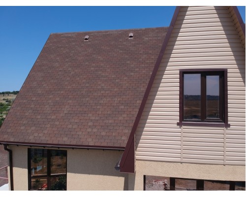 Цюрих Арахис 3,1мм, 3,1м2 гибкая черепица  Деке Premium