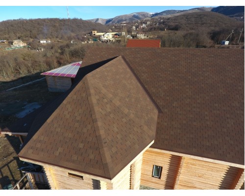 Цюрих Арахис 3,1мм, 3,1м2 гибкая черепица  Деке Premium