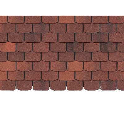 Цюрих Кофе 3,1мм, 3,1м2 гибкая черепица  Деке Premium