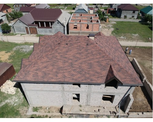 Цюрих Кофе 3,1мм, 3,1м2 гибкая черепица  Деке Premium